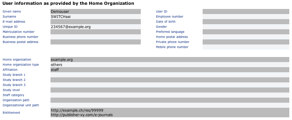 Resource HTML Page