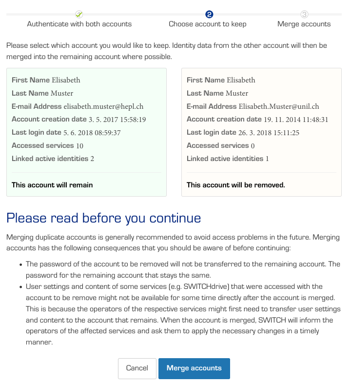 FAQs_old - SWITCH edu-ID - SWITCH Help