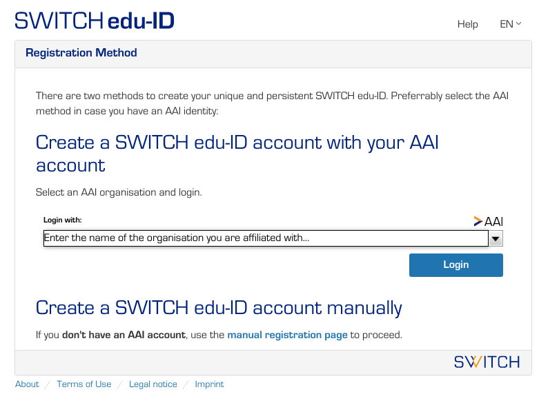 FAQs_old - SWITCH edu-ID - SWITCH Help